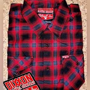 DIXXON Bitwell Inc NWT Men’s flannel size XL.